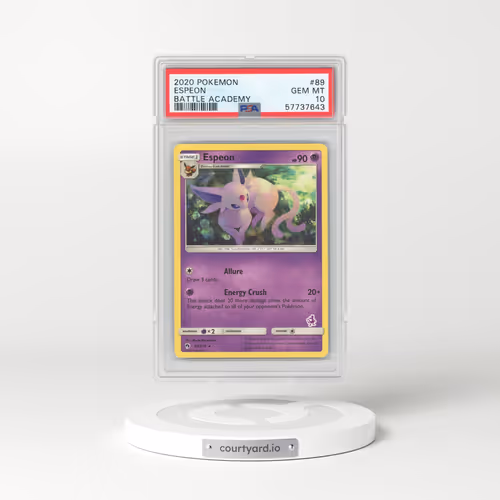 2020 Pokémon Battle Academy #89 Espeon (PSA 10 GEM MINT)