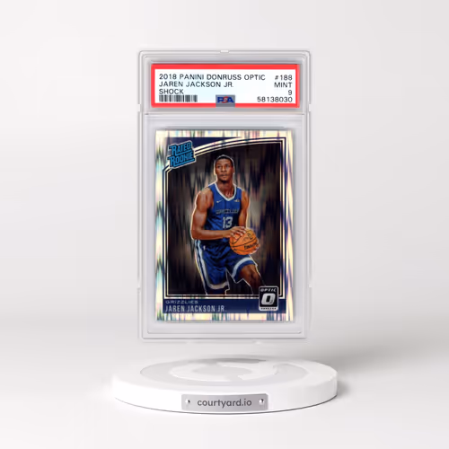 2018 Panini Donruss Optic #188 Jaren Jackson Jr. - Shock (PSA 9 MINT)