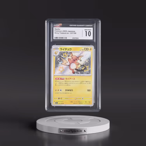 2023 Pokémon Sv4a-Shiny Treasure EX #237 Raichu - S (CGC 10 GEM MINT)