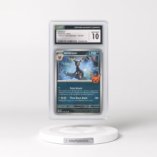 2024 Trick or Trade BOOster (2024) #130/197 Umbreon (CGC 10 GEM MINT)
