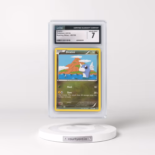 2015 Roaring Skies #49/108 Dratini (CGC 7 NM)