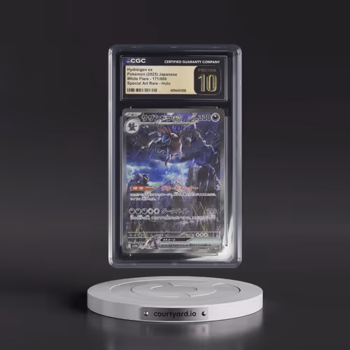 2025 White Flare - sv11W #171/086 Hydreigon ex - Special Art Rare Holo (CGC 10 PRISTINE)