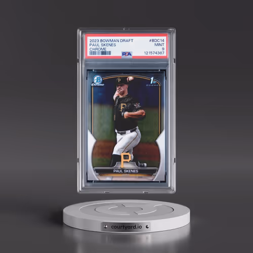 2023 Bowman Draft #BDC14 Paul Skenes - Chrome (PSA 9 MINT)