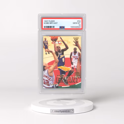 1997 Fleer #50 Kobe Bryant (PSA 10 GEM MINT)