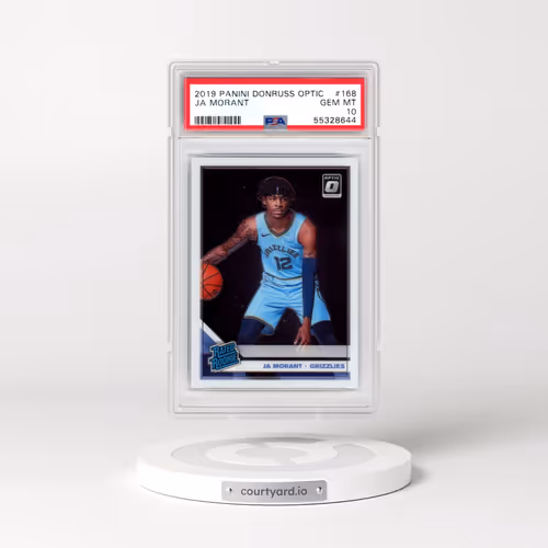 2019 Panini Donruss Optic #168 Ja Morant (PSA 10 GEM MINT)
