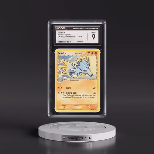 2006 EX Dragon Frontiers #37/101 Seadra δ (CGC 9 MINT)