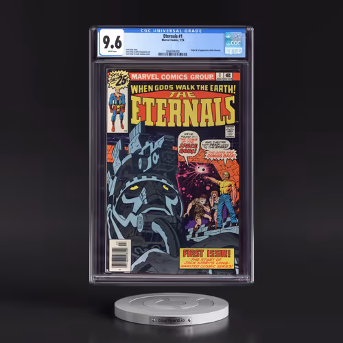 Eternals #1 CGC 9.6 White Pages (Marvel Comics, 7/76) - Universal