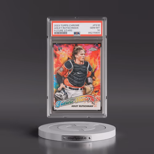 2023 Topps Chrome Future Stars #FS16 Adley Rutschman (PSA 10 GEM MINT)
