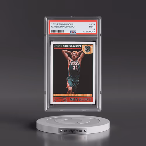 2013 Panini Hoops #275 Giannis Antetokounmpo (PSA 9 MINT)