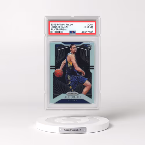 2019 Panini Prizm #264 Goga Bitadze - Silver Prizm (PSA 10 GEM MINT)