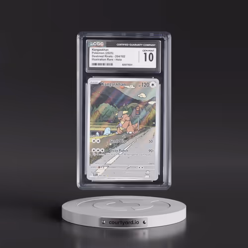 2025 Pokémon Dri EN-Destined Rivals #204 Kangaskhan - Illustration Rare (CGC 10 GEM MINT)
