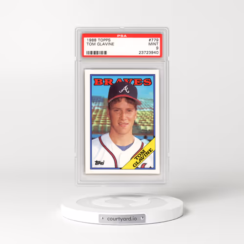 1988 Topps #779 Tom Glavine (PSA 9 MINT)