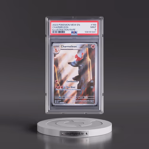 2023 Pokémon Mew EN-151 #169 Charmeleon - Illustration Rare (PSA 9 MINT)