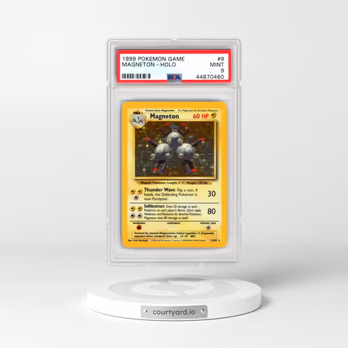 1999 Pokémon Game #9 Magneton - Holo (PSA 9 MINT)