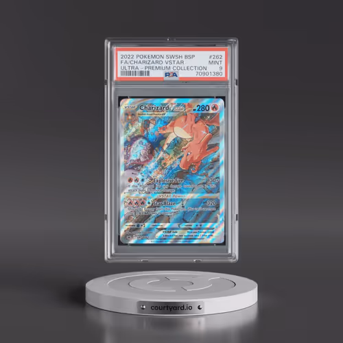 2022 Pokémon Swsh Black Star Promo #262 Charizard Vstar - Full Art Sword & Shield Ultra-Premium Coll