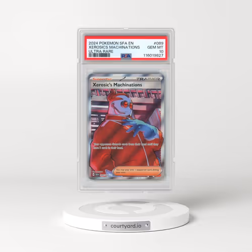 2024 Pokémon Sfa EN-Shrouded Fable #089 Xerosic's Machinations - Ultra Rare (PSA 10 GEM MINT)