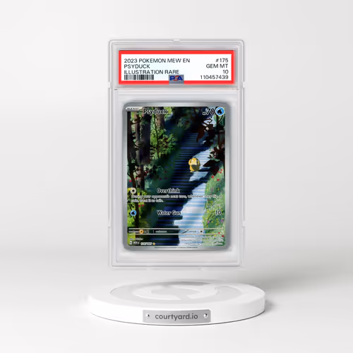 2023 Pokémon Mew EN-151 #175 Psyduck - Illustration Rare (PSA 10 GEM MINT)