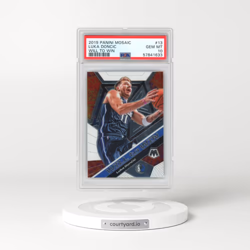 2019 Panini Mosaic Will to Win #13 Luka Doncic (PSA 10 GEM MINT)