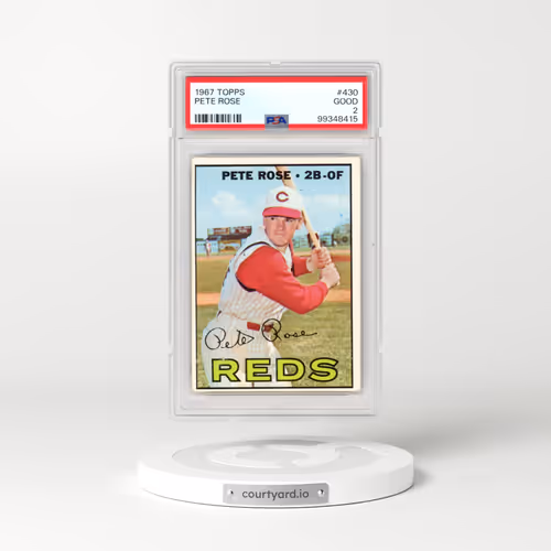 1967 Topps #430 Pete Rose (PSA 2 GOOD)