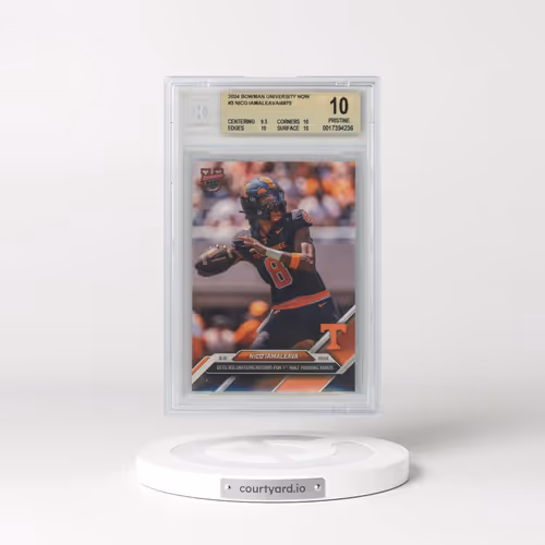 2024 Bowman University Now #3 Nico Iamaleava/4875* (BGS 10 PRISTINE)