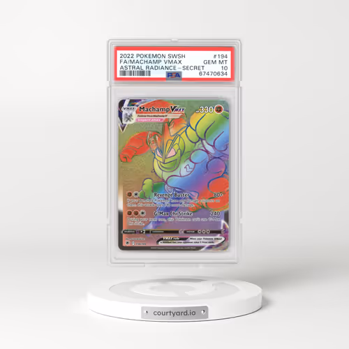 2022 Astral Radiance #194 Machamp VMAX - Holo Secret (PSA 10 GEM MINT)