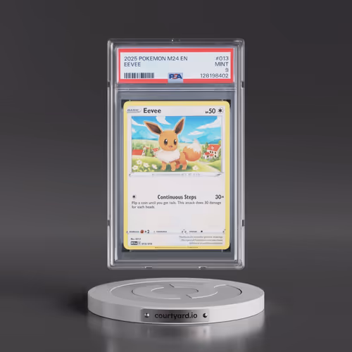 2025 Pokémon M24 EN-Mcdonald's Collection #013 Eevee (PSA 9 MINT)