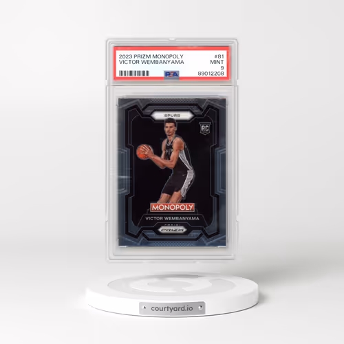 2023 Panini Prizm Monopoly #81 Victor Wembanyama (PSA 9 MINT)