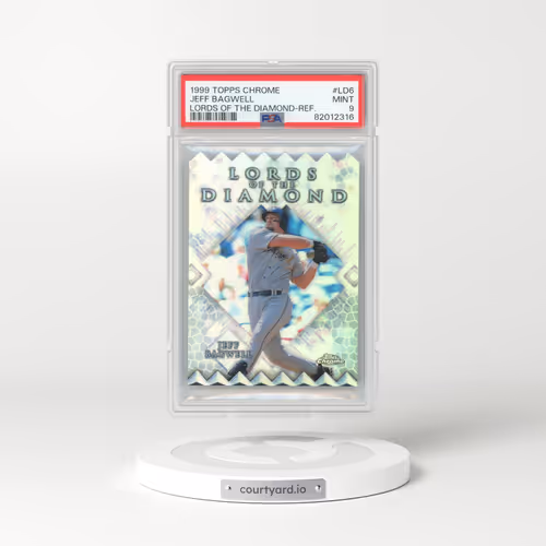 1999 Topps Chrome Lords of the Diamond #LD6 Jeff Bagwell - Lords of the Diamond-Ref. (PSA 9 MINT)