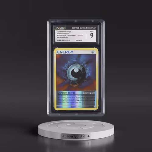 2007 Mysterious Treasures #119/123 Darkness Energy - Reverse Holo (CGC 9 MINT)