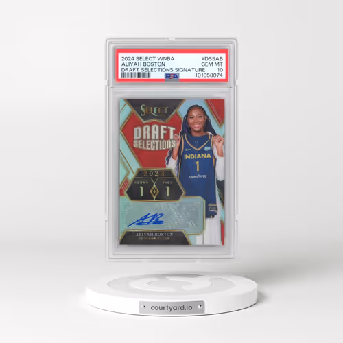 2024 Panini Select WNBA Draft Selections Signatures #DSSAB Aliyah Boston (PSA 10 GEM MINT)