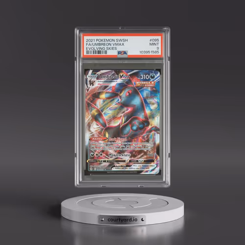 2021 Pokémon Sword & Shield Evolving Skies #095 Umbreon Vmax - Full Art (PSA 9 MINT)