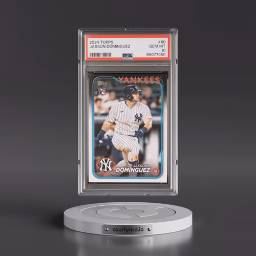 2024 Topps #60 Jasson Dominguez (PSA 10 GEM MINT)