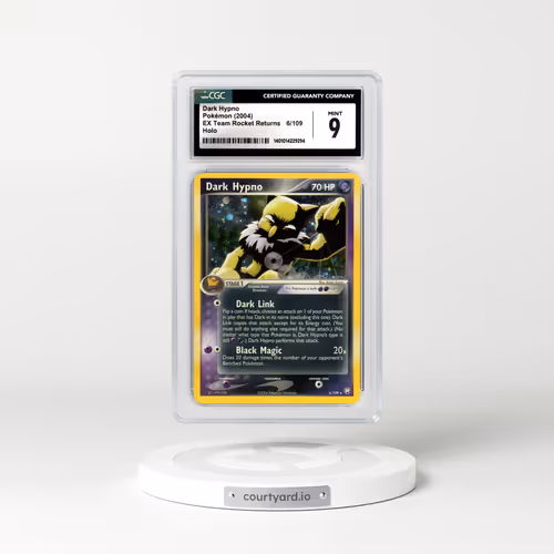 2004 EX Team Rocket Returns #6 Dark Hypno - Holo (CGC 9 MINT)