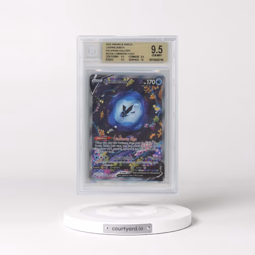 2023 Crown Zenith #GG39 Lumineon V - Galarian Gallery Holo (BGS 9.5 GEM MINT)