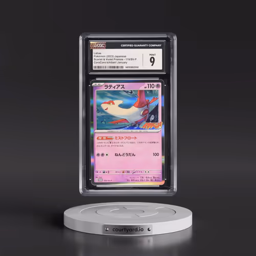 2022 Scarlet & Violet Promos #119/SV-P Latias - CoroCoro Ichiban! January (CGC 9 MINT)