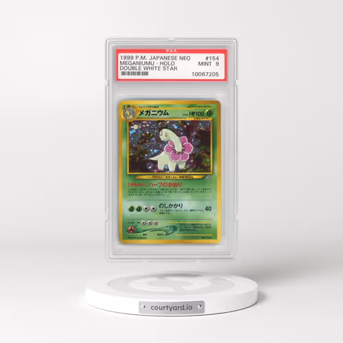 2000 Pokémon Neo #154 Meganium - Holo (PSA 9 MINT)