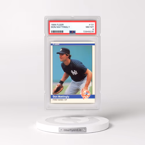 1984 Fleer #131 Don Mattingly (PSA 8 NM-MT)
