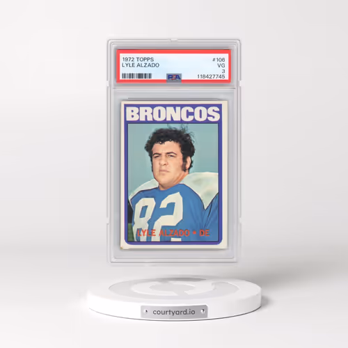 1972 Topps #106 Lyle Alzado (PSA 3 VG)