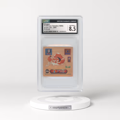 1998 Japanese Super DX (1998) #D64 Kingler - Bronze (CGC 8.5 NM-MT+)