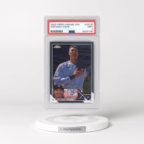 2023 Topps Chrome Update #USC35 Anthony Volpe (PSA 9 MINT)