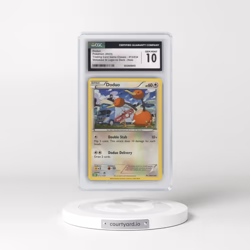 2023 Trading Card Game Classic - CLV, CLC, CLB #013/034 Doduo - Venusaur & Lugia ex Deck - CLV Holo