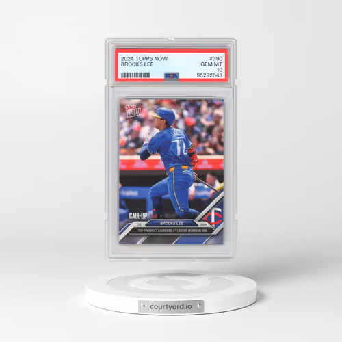 2024 Topps Now #390 Brooks Lee (PSA 10 GEM MINT)