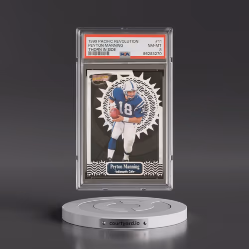 1999 Pacific Revolution Thorn in the Side #11 Peyton Manning (PSA 8 NM-MT)