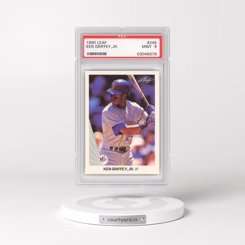 1990 Leaf #245 Ken Griffey Jr (PSA 9 MINT)