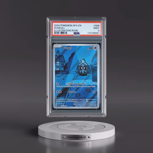 2024 Pokémon Sfa EN-Shrouded Fable #068 Duskull - Illustration Rare (PSA 9 MINT)