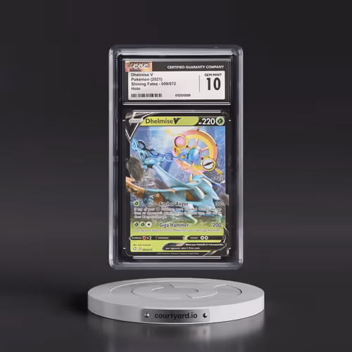 2021 Shining Fates #009/072 Dhelmise V - Holo (CGC 10 GEM MINT)