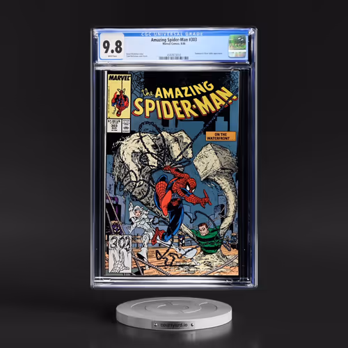 Amazing Spider-Man #303 CGC 9.8 White Pages (Marvel Comics, 8/88)