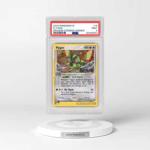 2004 Pokémon Promo #15 Flygon - Holo E-League Winner (PSA 9 MINT)