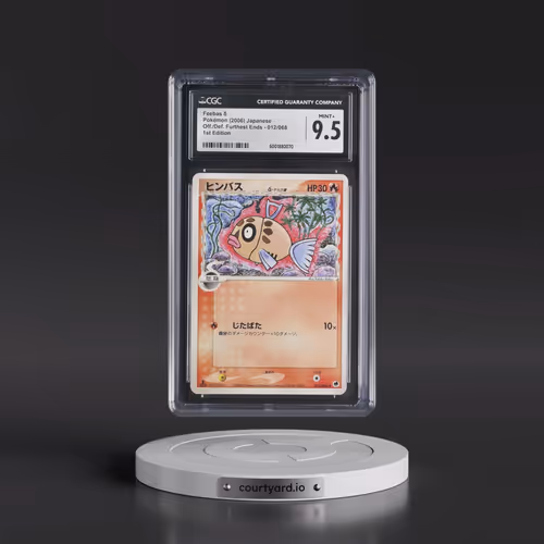 2006 Offense & Defense of the Furthest Ends #012/068 Feebas δ - 1st Edition (CGC 9.5 MINT+)