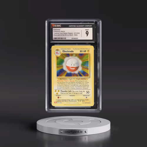 2023 Trading Card Game Classic - CLV, CLC, CLB #011/034 Electrode - Charizard & Ho-Oh ex Deck - CLC